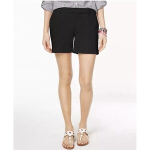 Tommy Hilfiger Women's Size 2 Black Cuffed Shorts - Versatile & Stylish